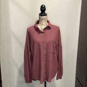 Altar'd State Pink Tunic Top